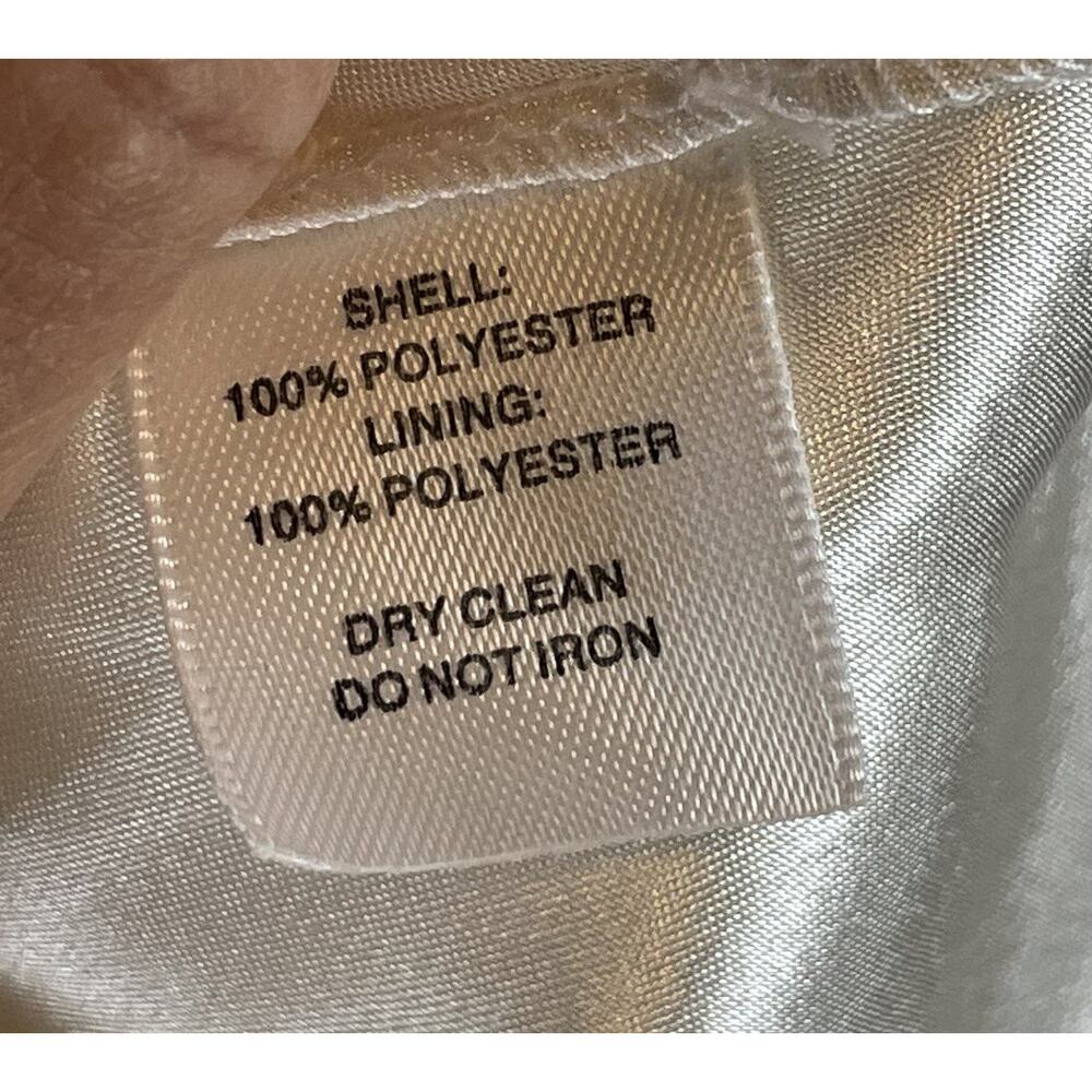 White House Black Market Ivory Strapless Formal Dress Size 2 - Picture 6 of 6